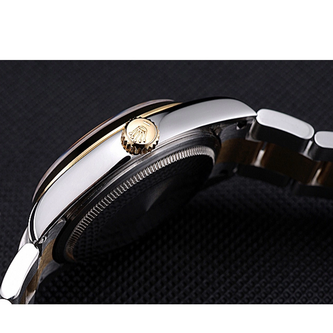 Aaa replica watch Datejust And Rolex Case Gold Stainless Gold Dial 622265 Steel 0520